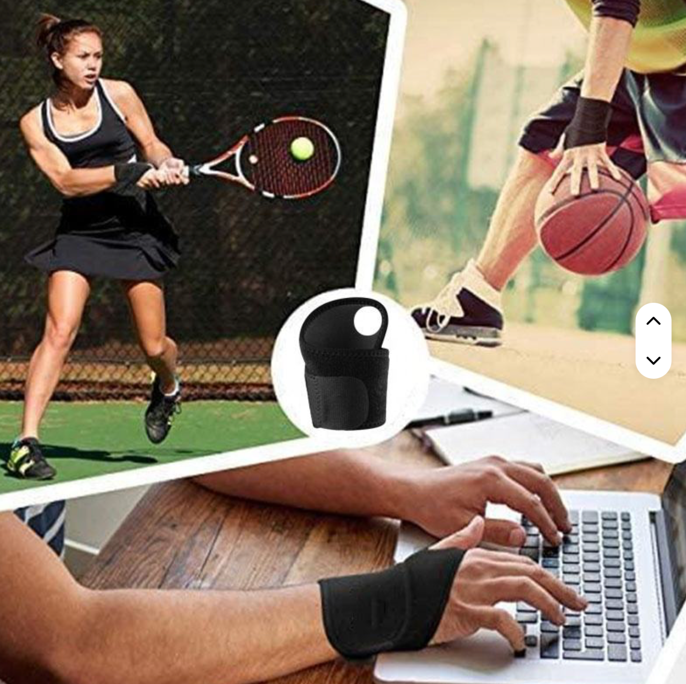 Compression Wrist Brace Wraps